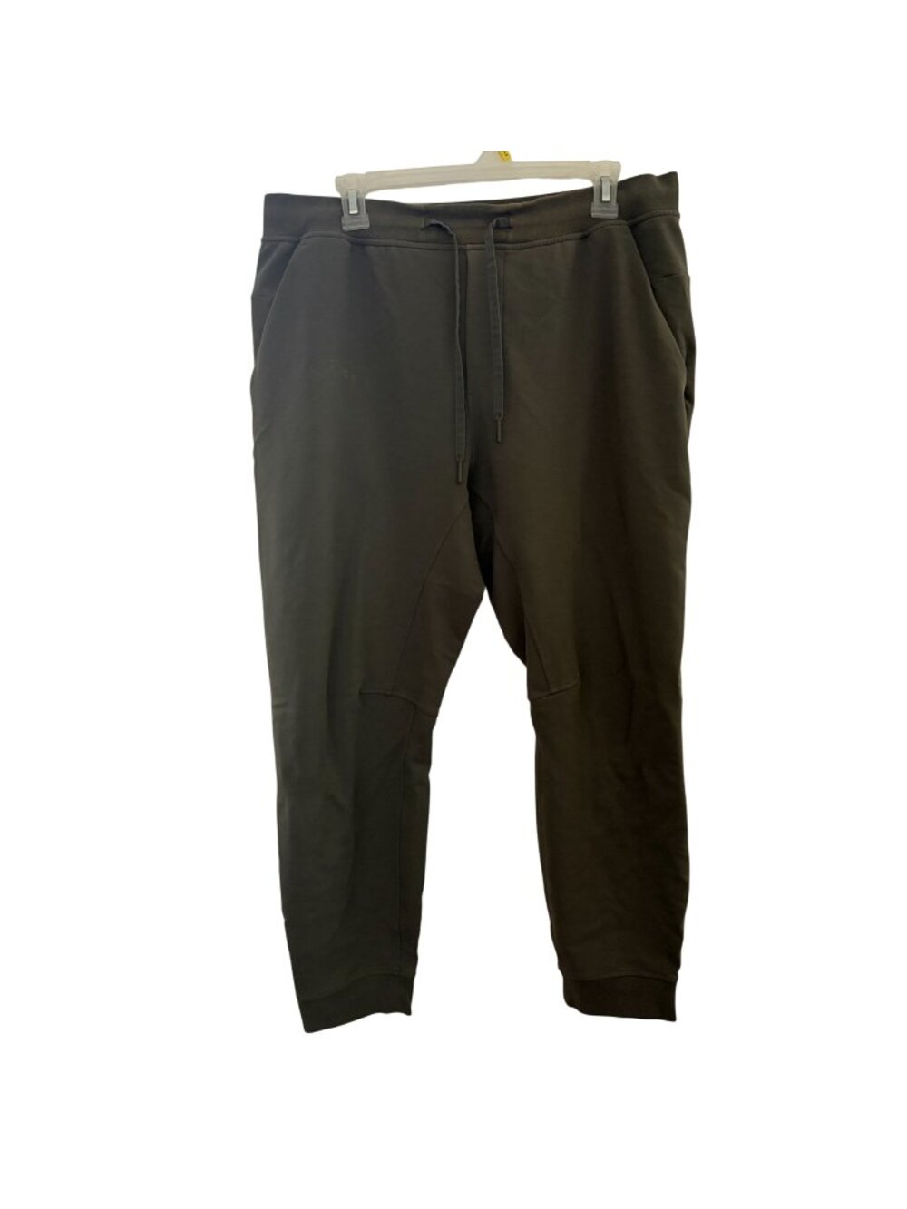 Lululemon City Sweat Jogger Pants Mens Size XL Shorter Olive Green